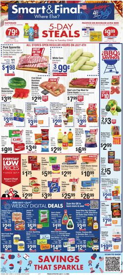 Weekly ad Smart and Final 07/04/2025 - 07/08/2025