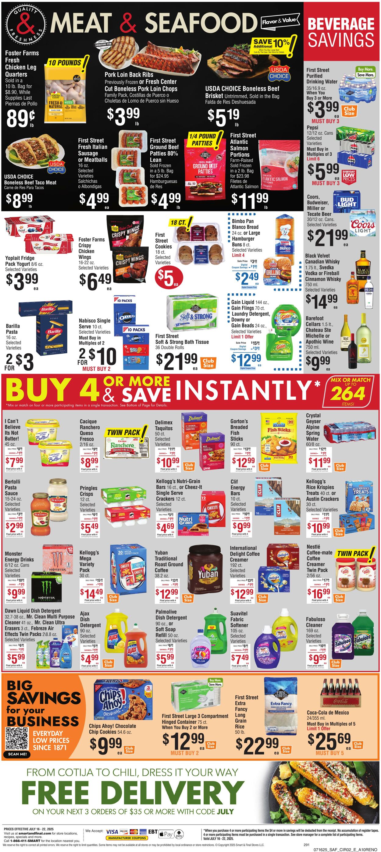 Weekly ad Smart and Final 07/18/2025 - 07/22/2025