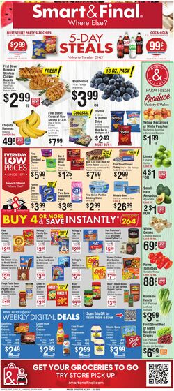 Weekly ad Smart and Final 07/18/2025 - 07/22/2025