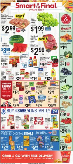 Weekly ad Smart and Final 07/29/2025 - 07/31/2025