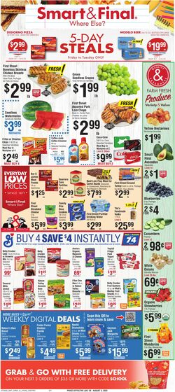 Weekly ad Smart and Final 08/01/2025 - 08/05/2025