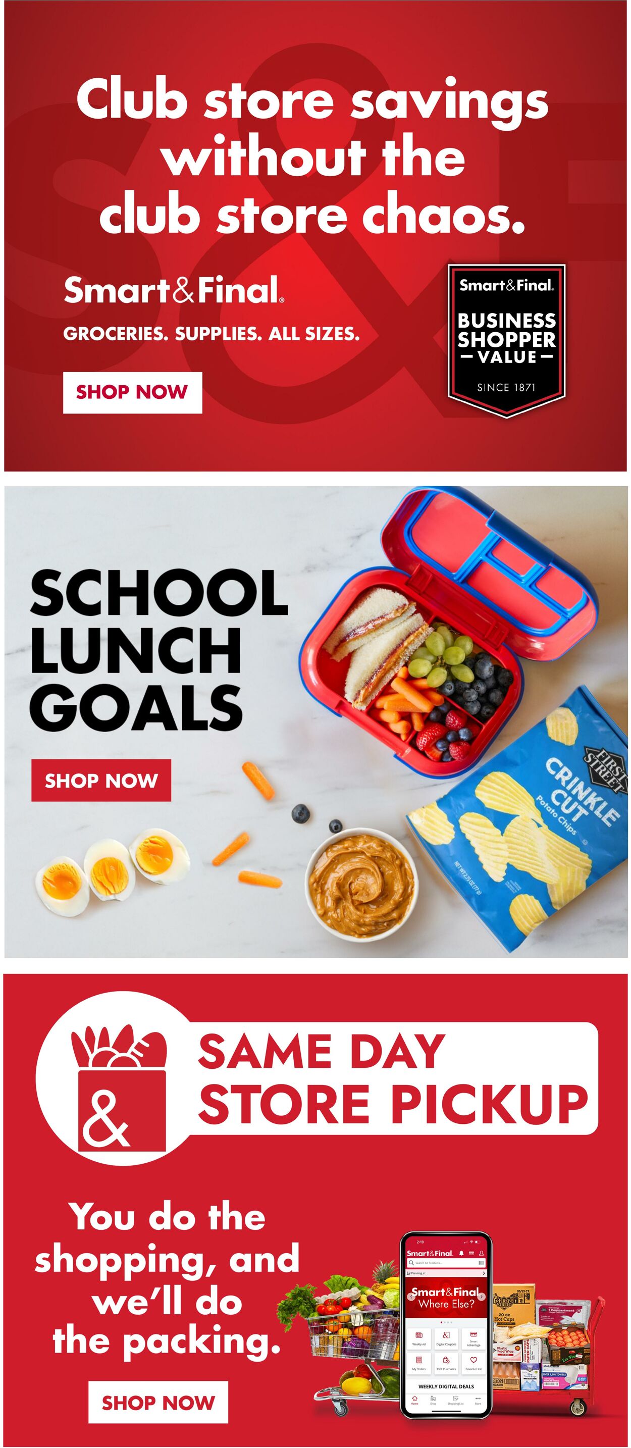 Weekly ad Smart and Final 08/05/2025 - 08/07/2025
