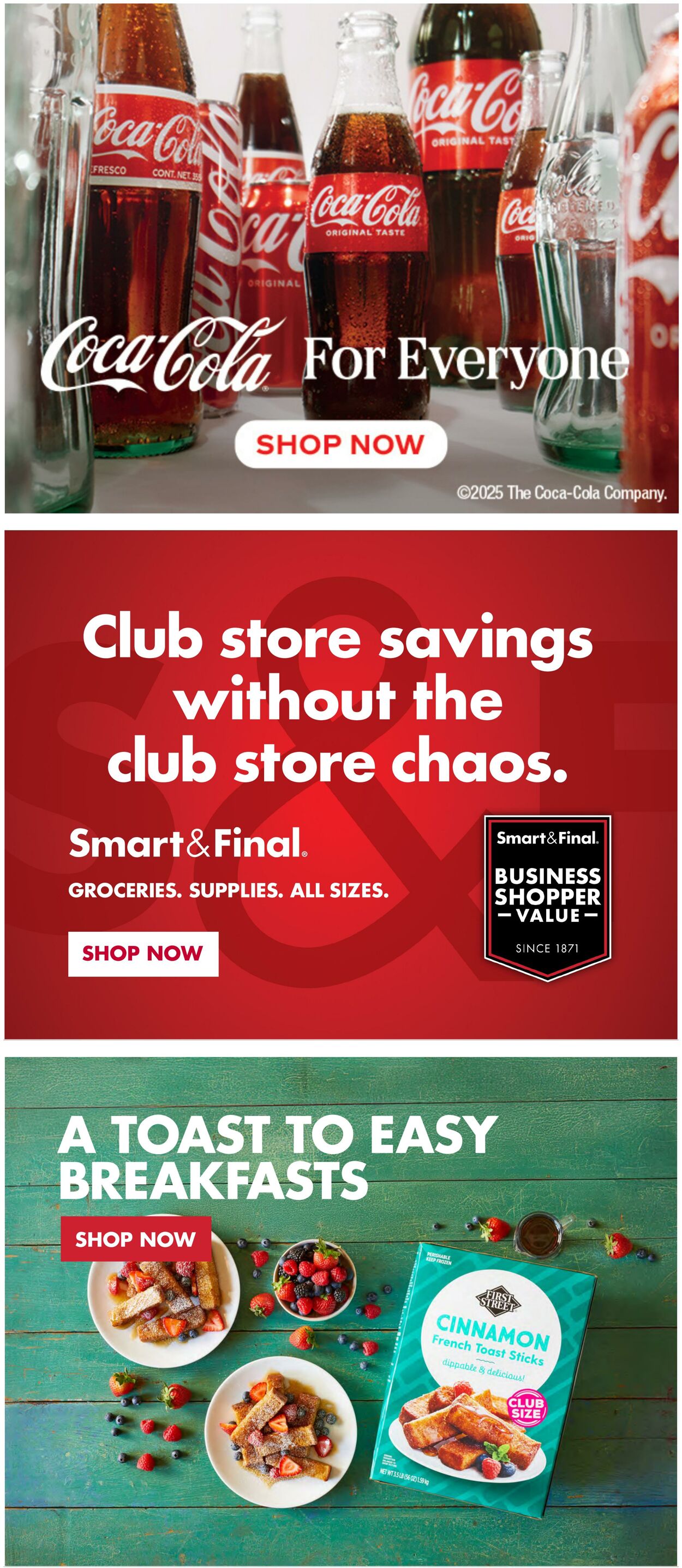 Weekly ad Smart and Final 08/12/2025 - 08/14/2025