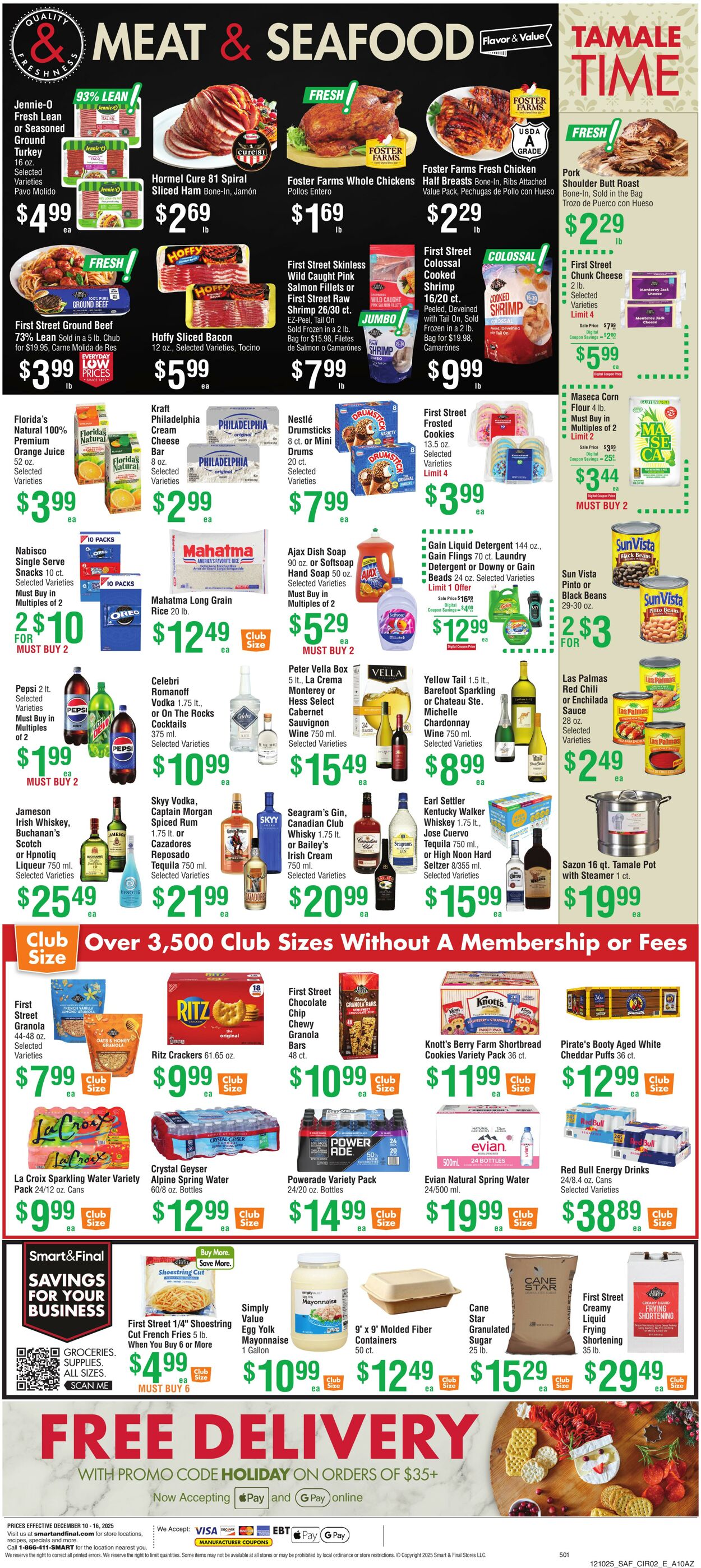 Weekly ad Smart and Final 12/09/2025 - 12/11/2025