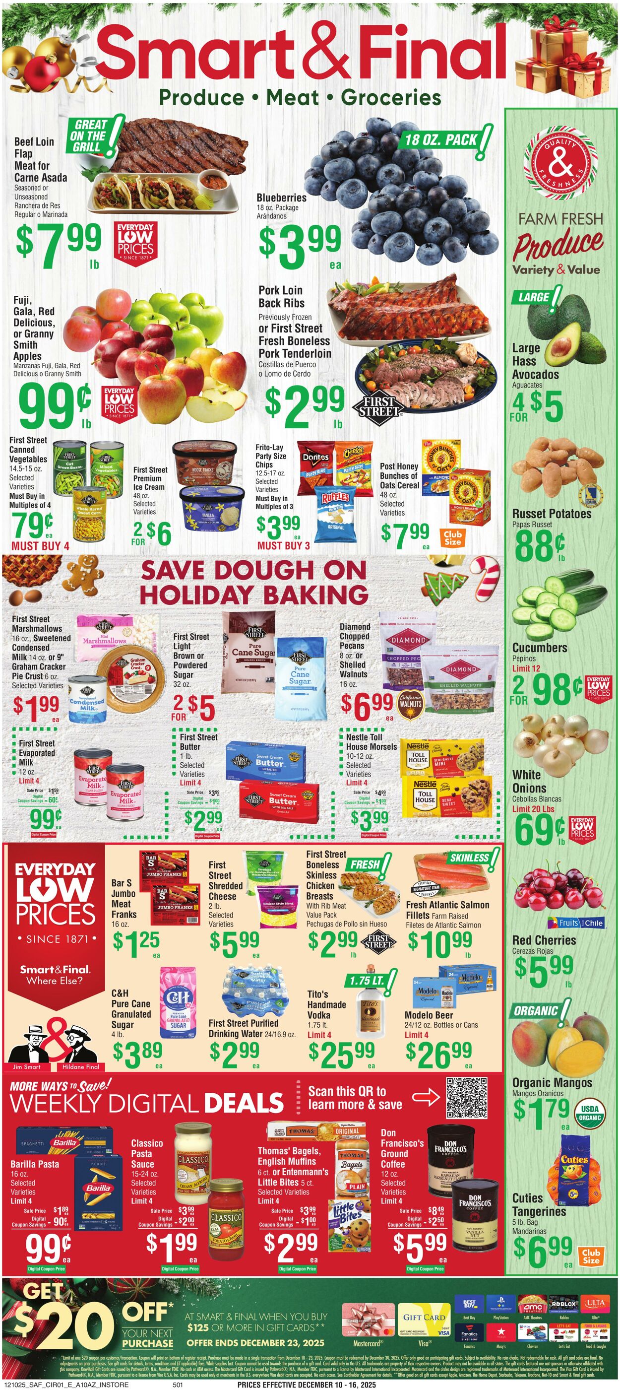Weekly ad Smart and Final 12/09/2025 - 12/11/2025
