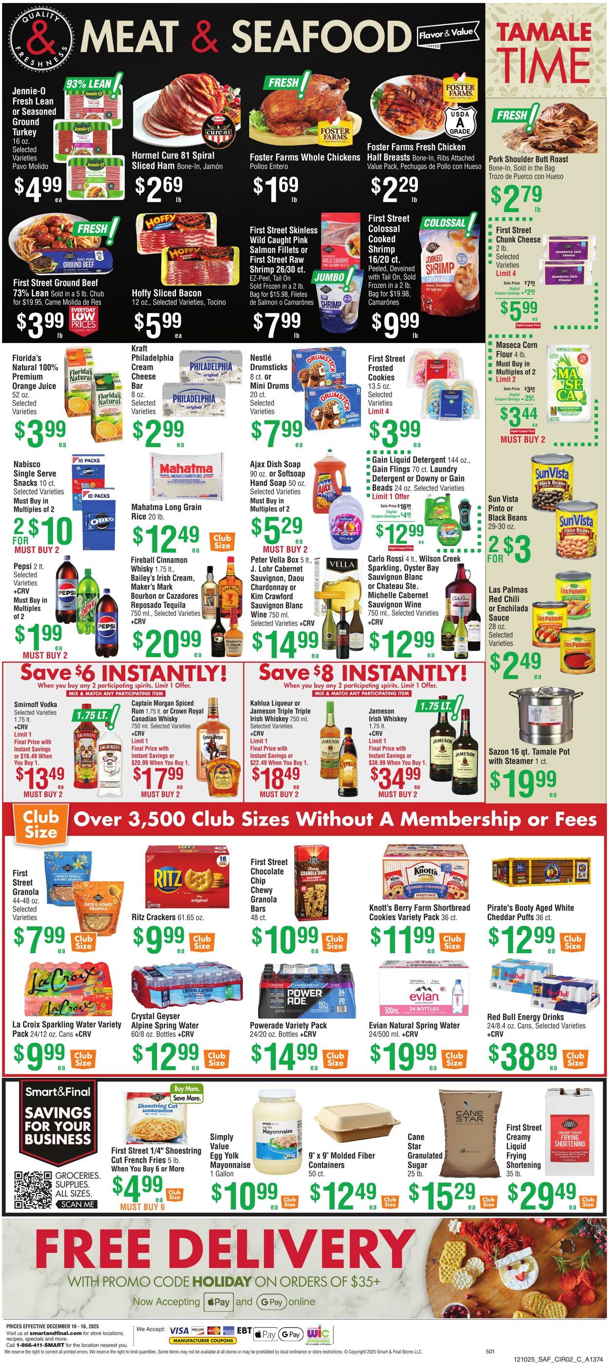 Weekly ad Smart and Final 12/09/2025 - 12/11/2025