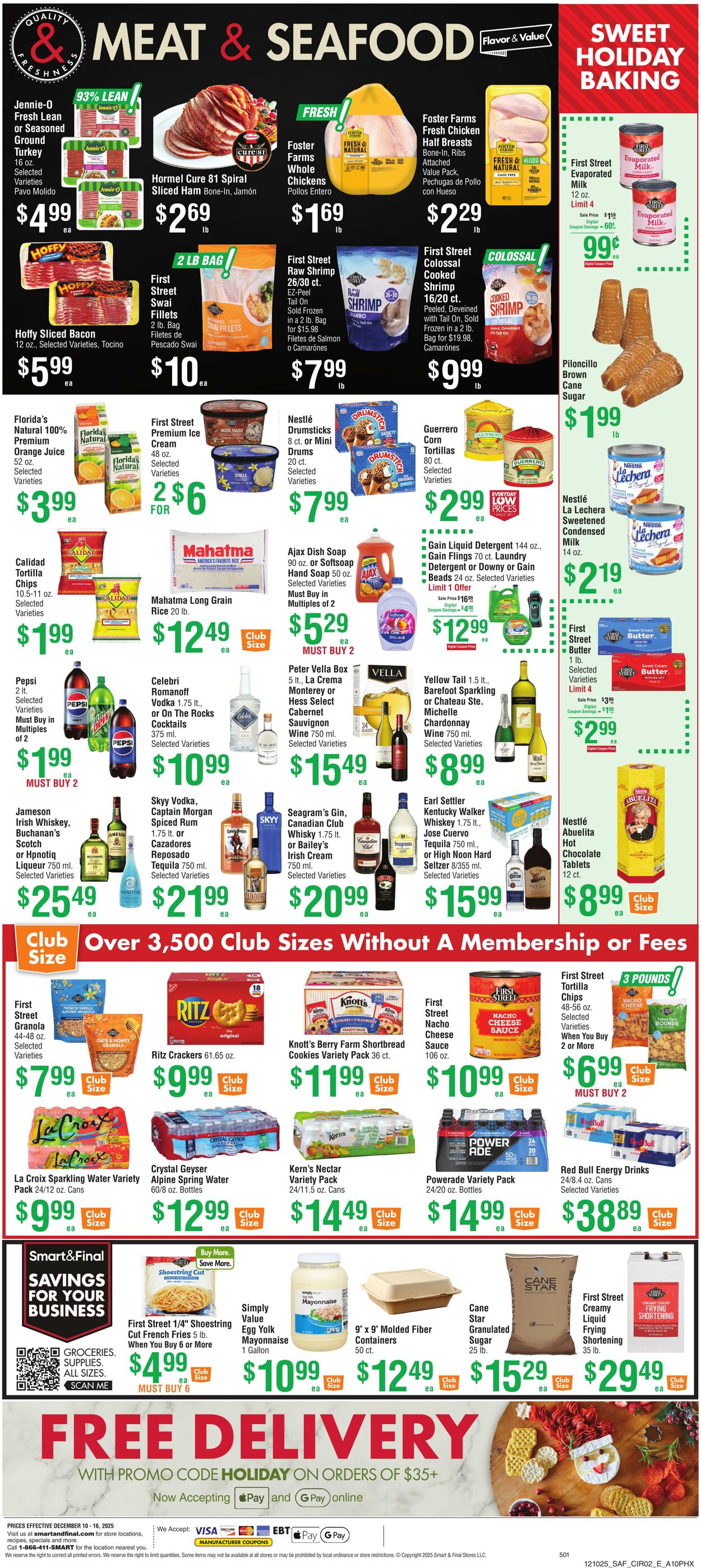 Weekly ad Smart and Final 12/09/2025 - 12/11/2025
