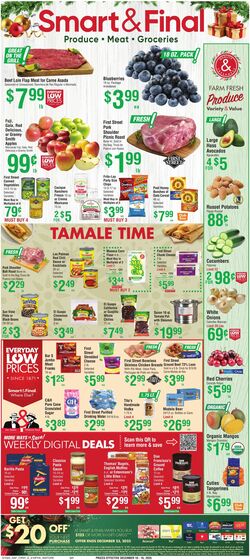 Weekly ad Smart and Final 12/02/2025 - 12/16/2025