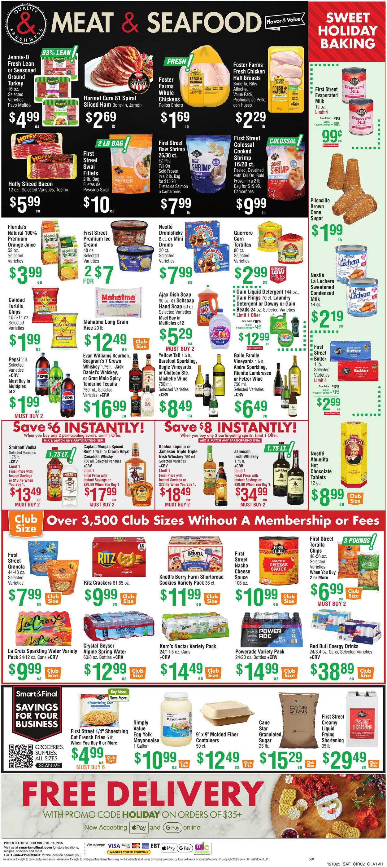Weekly ad Smart and Final 12/12/2025 - 12/16/2025