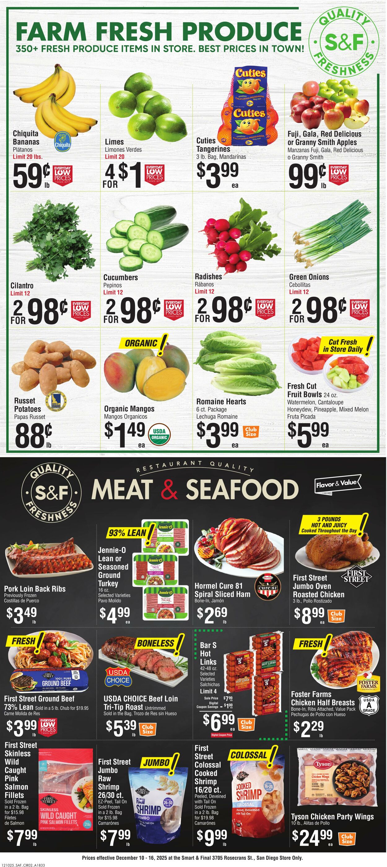 Weekly ad Smart and Final 12/09/2025 - 12/11/2025