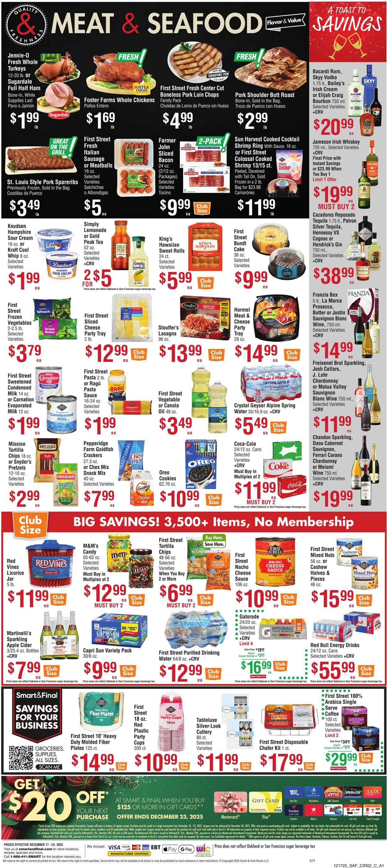 Weekly ad Smart and Final 12/16/2025 - 12/18/2025