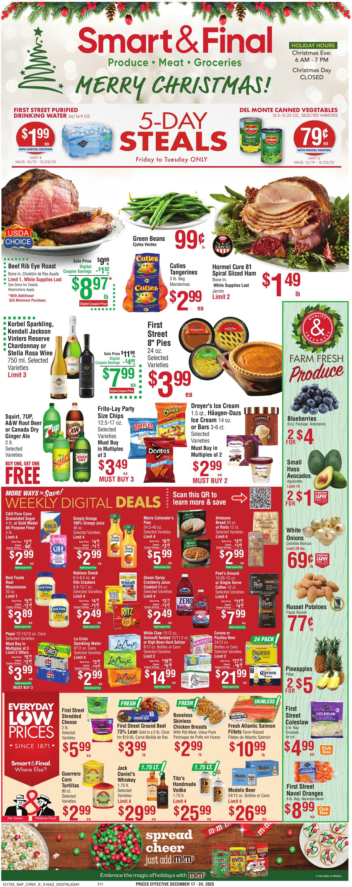 Weekly ad Smart and Final 12/19/2025 - 12/23/2025