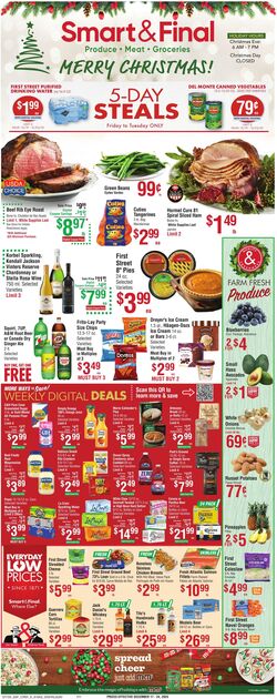 Weekly ad Smart and Final 12/19/2025 - 12/23/2025
