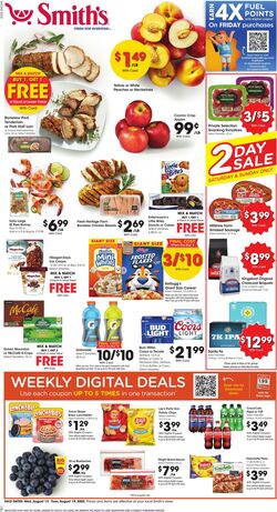 Weekly ad Smith’s Food and Drug 08/13/2025 - 08/19/2025