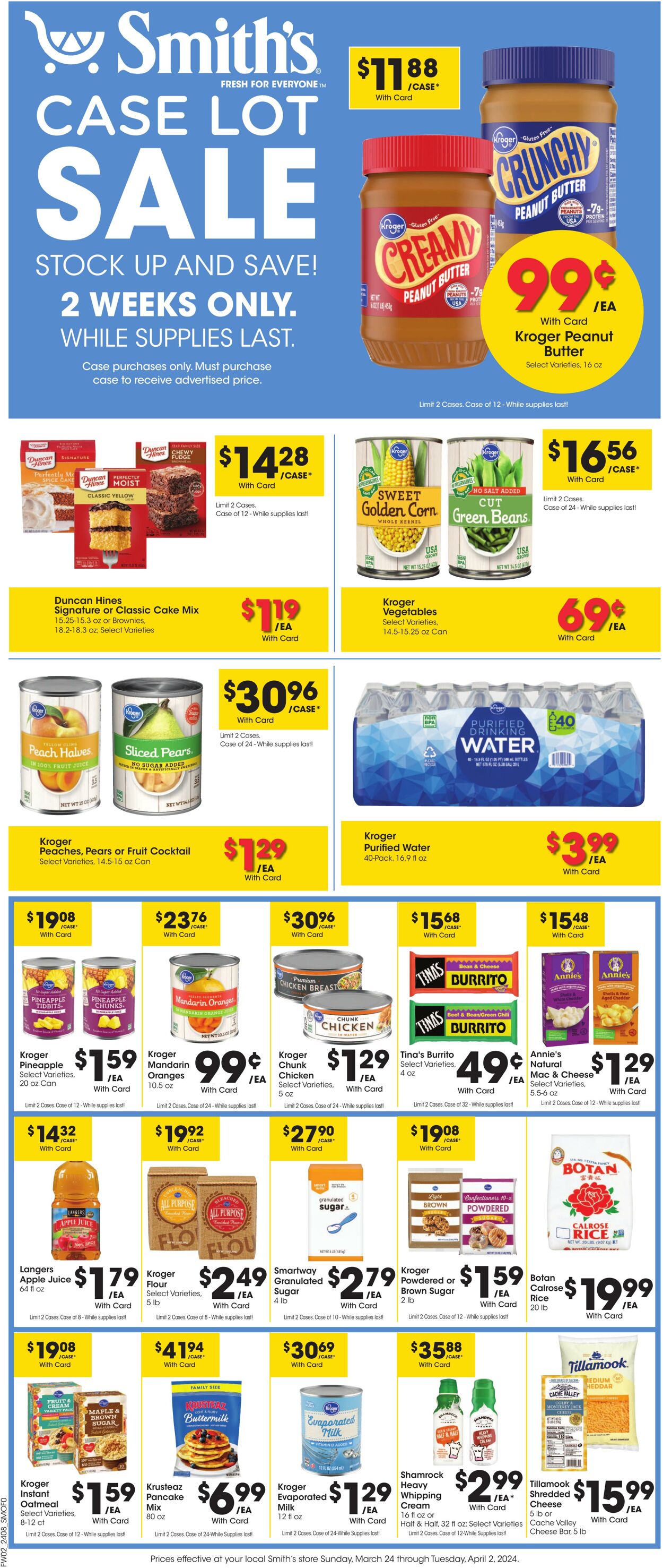 Weekly ad Smith’s Food and Drug 03/24/2024 - 03/26/2024