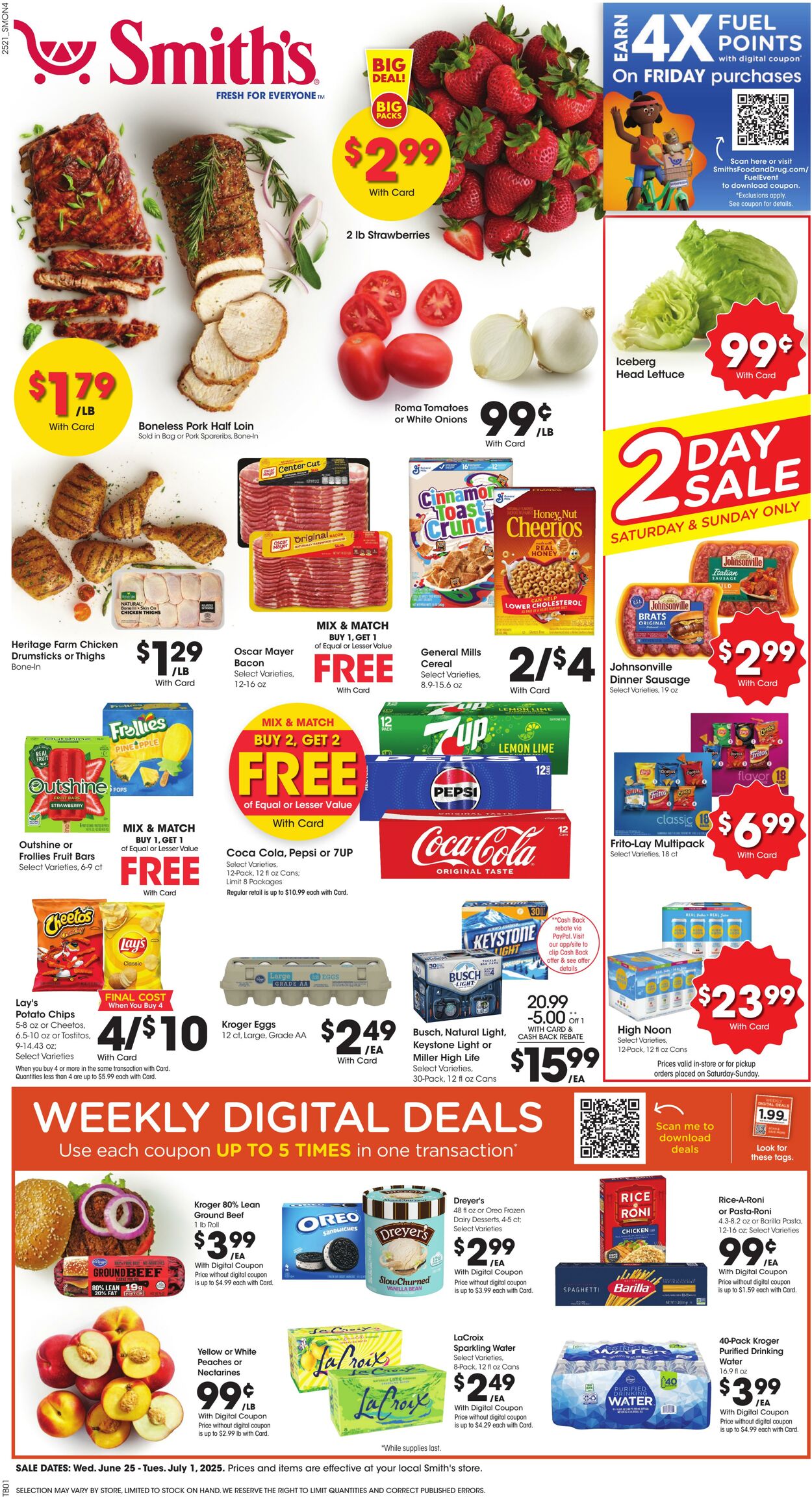 Weekly ad Smith’s Food and Drug 06/25/2025 - 07/01/2025