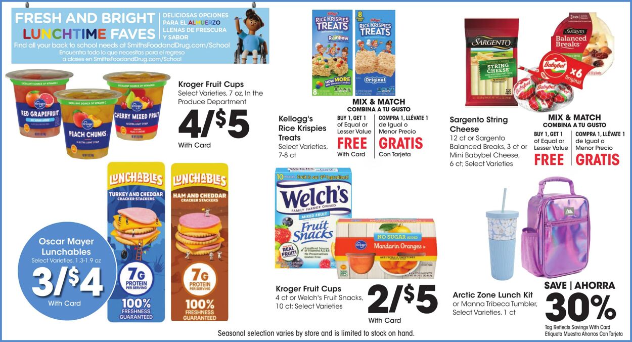 Weekly ad Smith’s Food and Drug 07/31/2024 - 08/06/2024