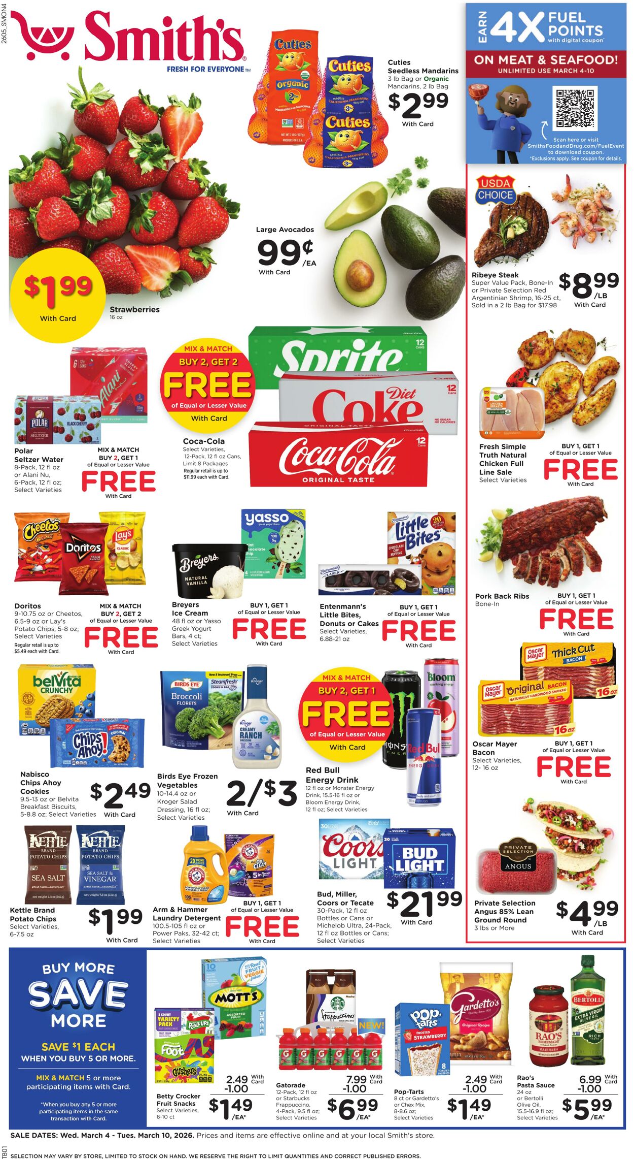 Weekly ad Smith’s Food and Drug 03/04/2026 - 03/10/2026