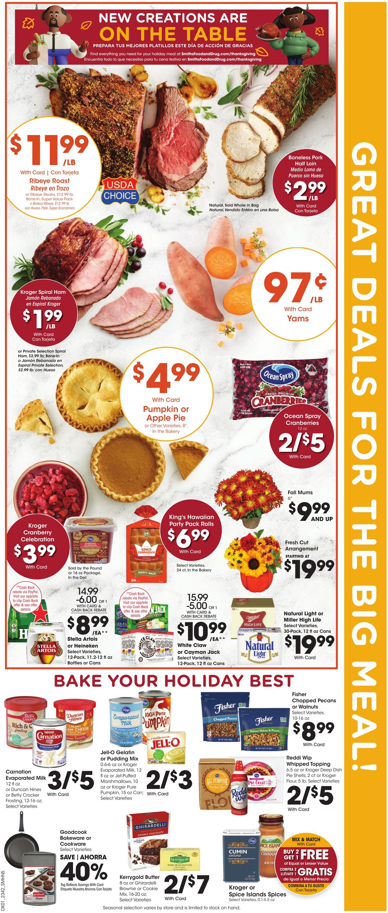 Weekly ad Smith’s Food and Drug 11/15/2023 - 11/23/2023