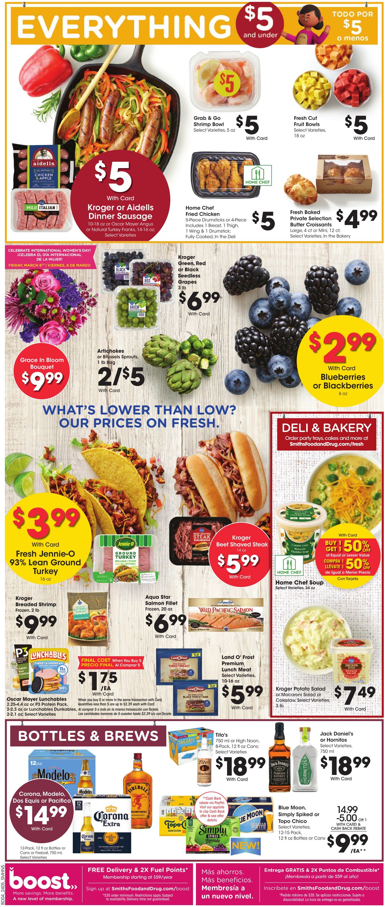 Weekly ad Smith’s Food and Drug 03/06/2024 - 03/12/2024