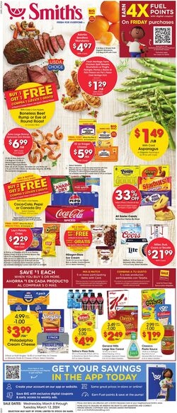 Weekly ad Smith’s Food and Drug 03/06/2024 - 03/12/2024