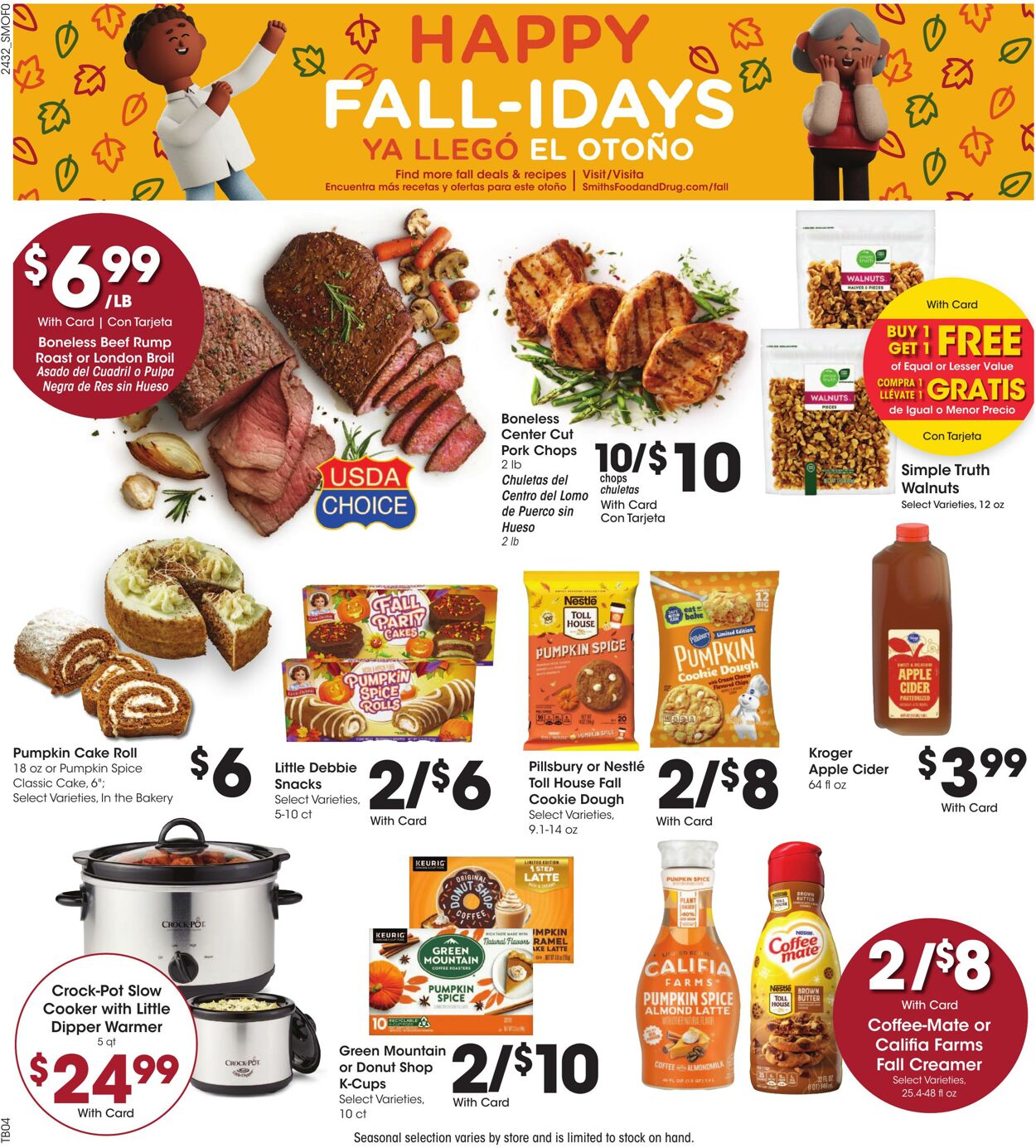 Weekly ad Smith’s Food and Drug 09/11/2024 - 09/17/2024