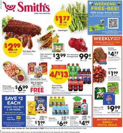 Weekly ad Smith’s Food and Drug 10/16/2024 - 10/22/2024