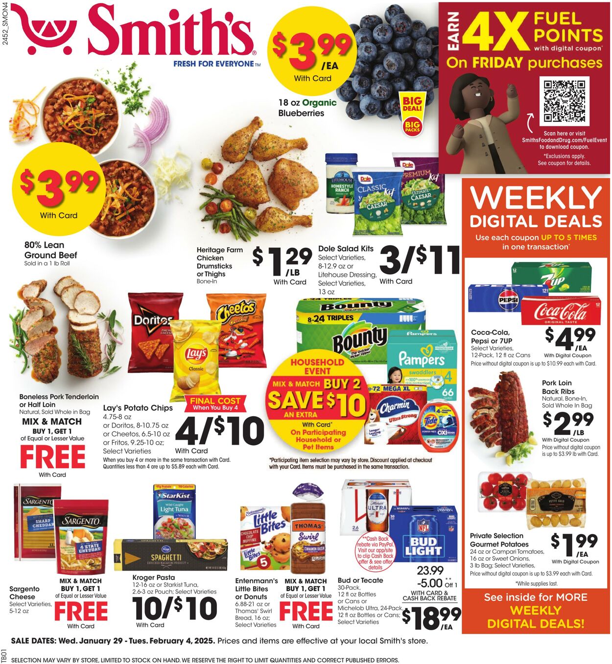 Weekly ad Smith’s Food and Drug 01/29/2025 - 02/04/2025