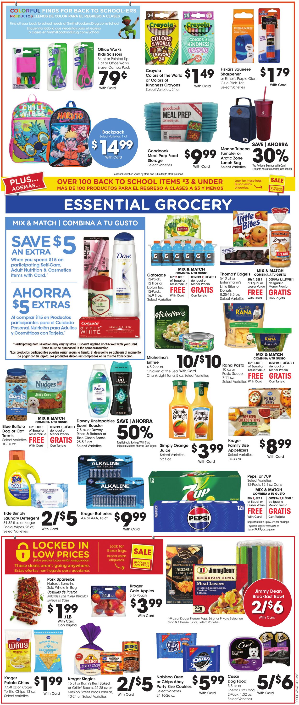 Weekly ad Smith’s Food and Drug 07/17/2024 - 07/23/2024