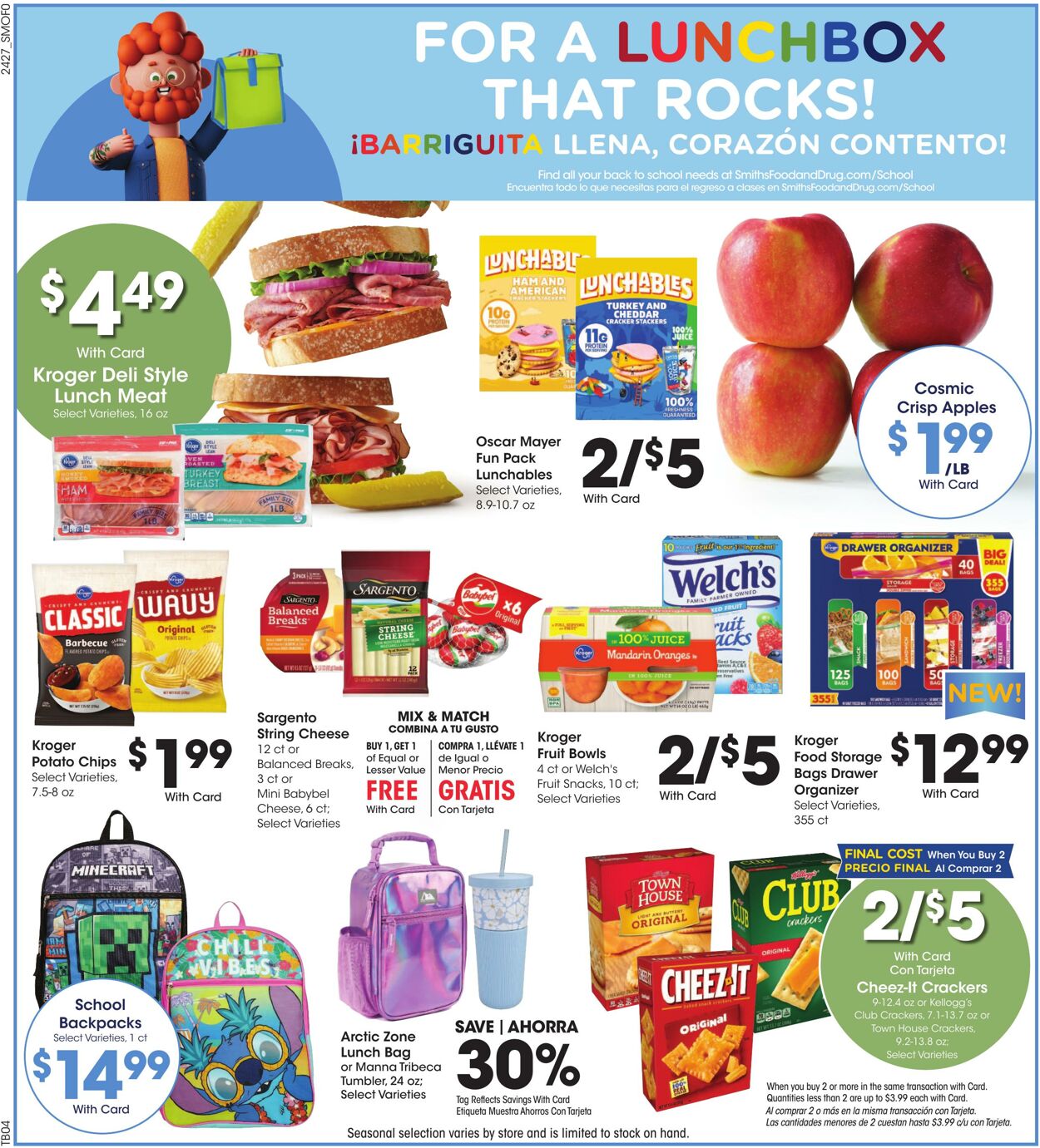 Weekly ad Smith’s Food and Drug 08/07/2024 - 08/13/2024