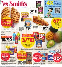 Weekly ad Smith’s Food and Drug 08/21/2024 - 08/27/2024