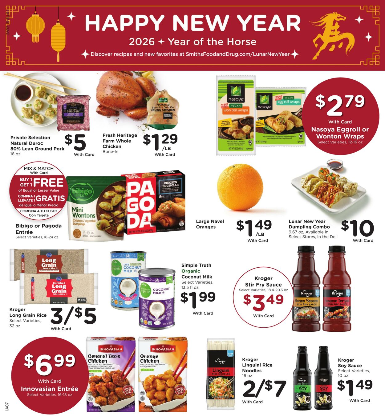 Weekly ad Smith’s Food and Drug 02/11/2026 - 02/17/2026