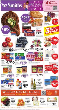 Weekly ad Smith’s Food and Drug 02/11/2026 - 02/17/2026