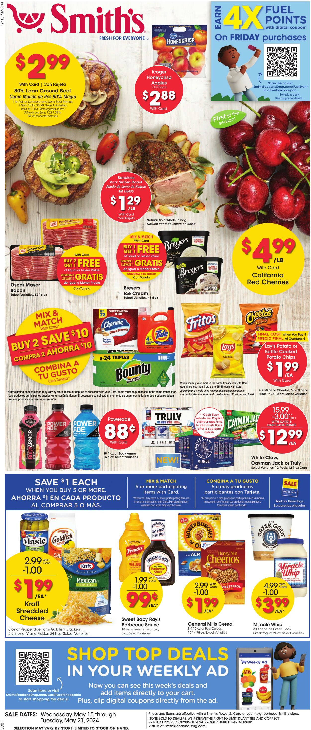 Smith’s Food and Drug Promotional weekly ads