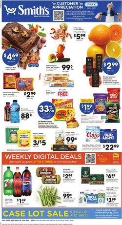 Weekly ad Smith’s Food and Drug 03/26/2025 - 04/01/2025