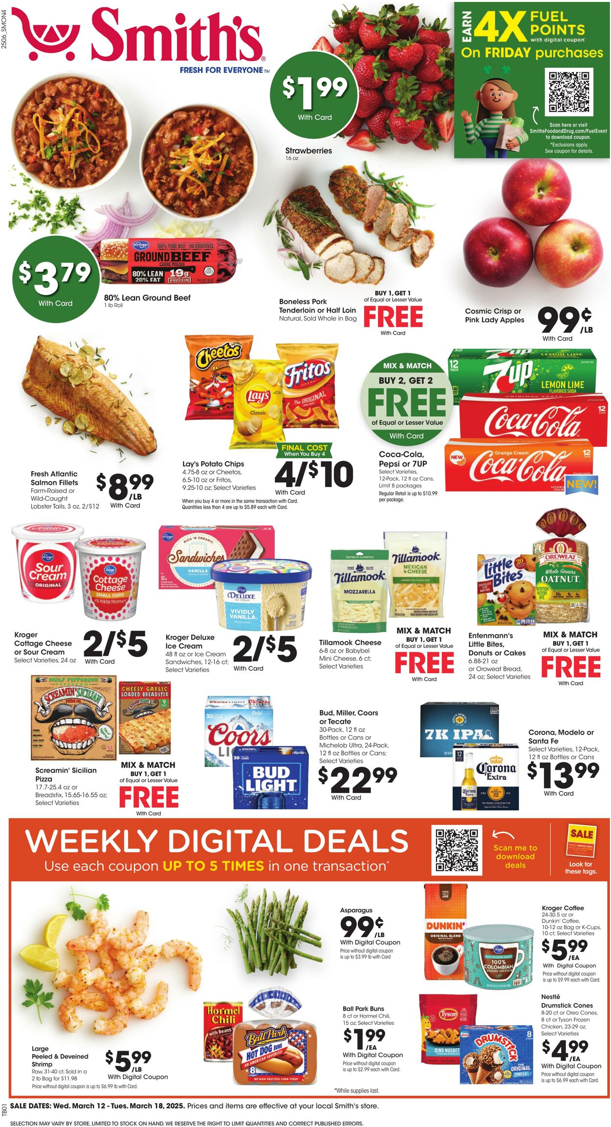 Smith’s Food and Drug Promotional weekly ads