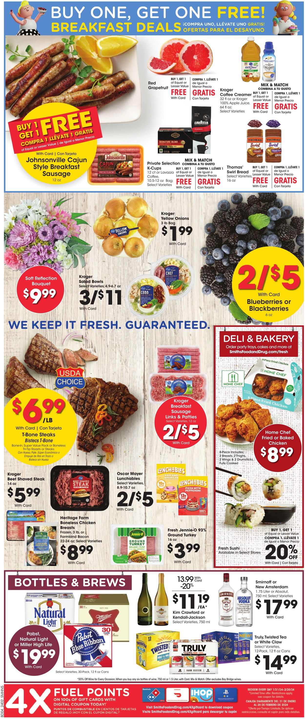 Weekly ad Smith’s Food and Drug 02/14/2024 - 02/20/2024