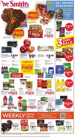 Weekly ad Smith’s Food and Drug 04/08/2026 - 04/14/2026