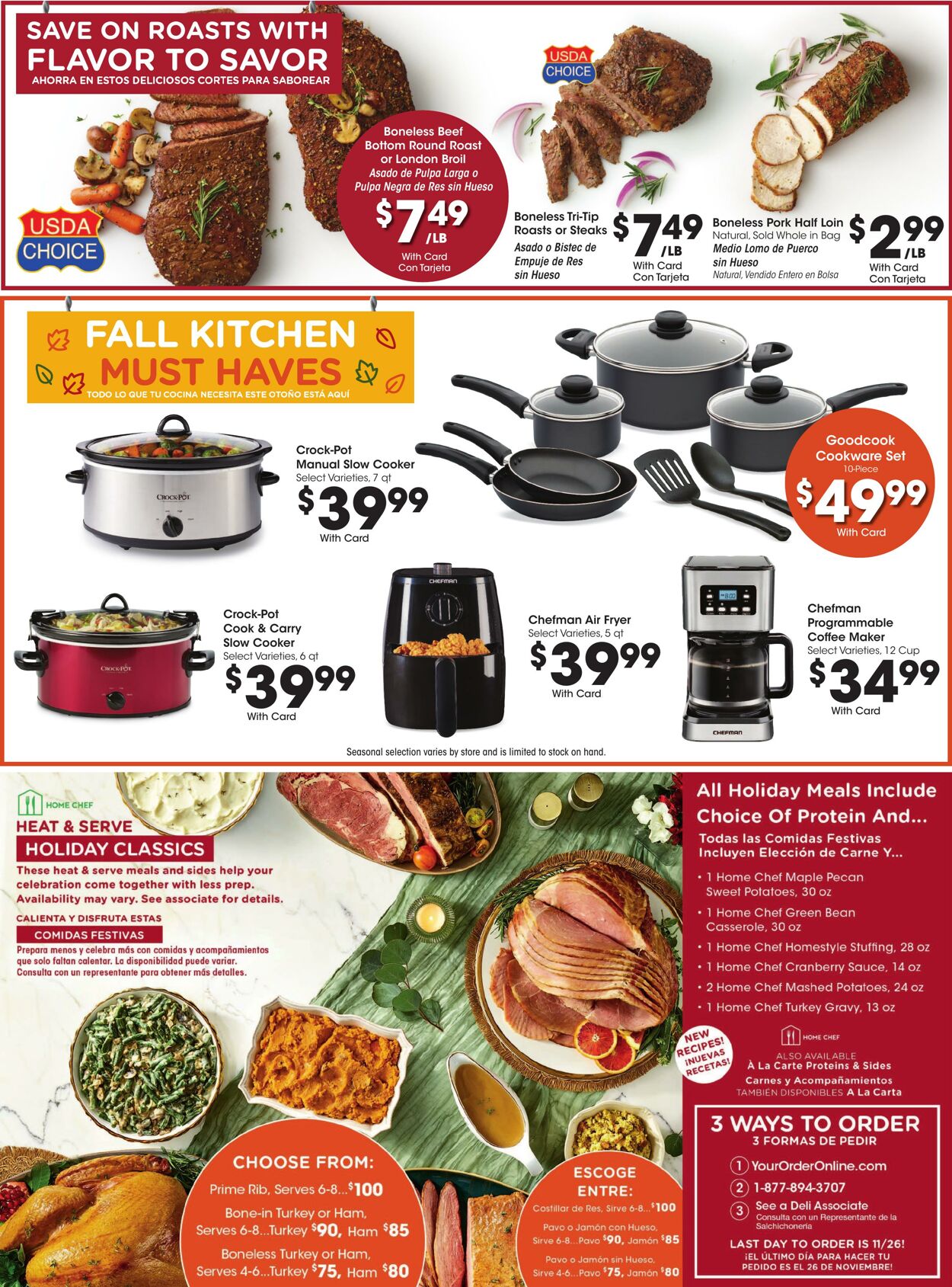 Weekly ad Smith’s Food and Drug 11/06/2024 - 11/12/2024