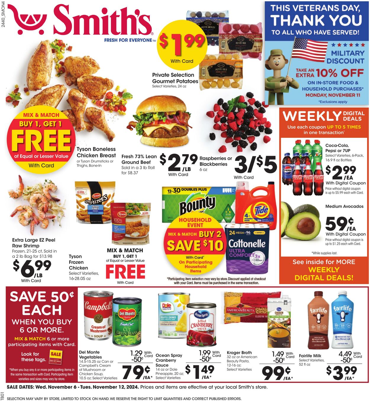 Smith’s Food and Drug Promotional weekly ads