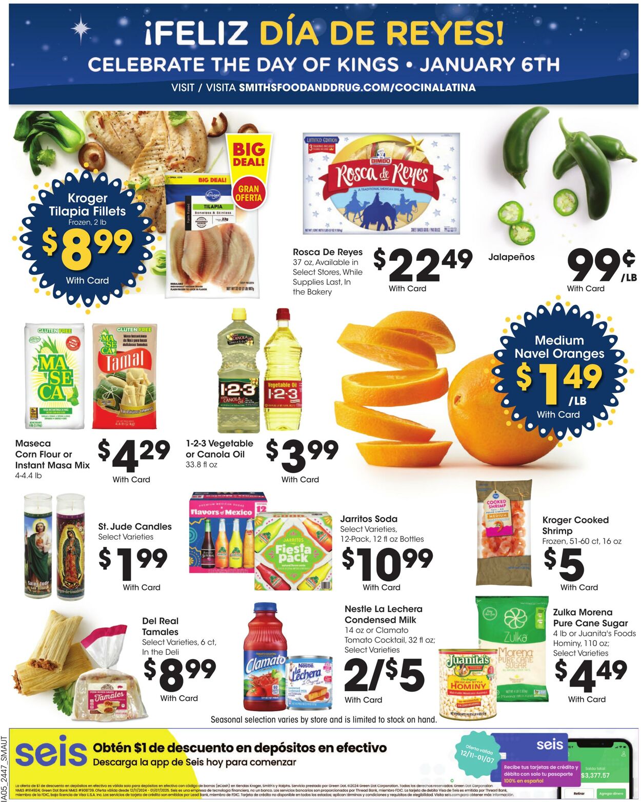 Weekly ad Smith’s Food and Drug 12/26/2024 - 01/01/2025