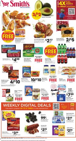 Weekly ad Smith’s Food and Drug 03/19/2025 - 03/25/2025