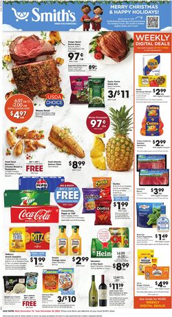 Weekly ad Smith’s Food and Drug 12/18/2024 - 12/24/2024