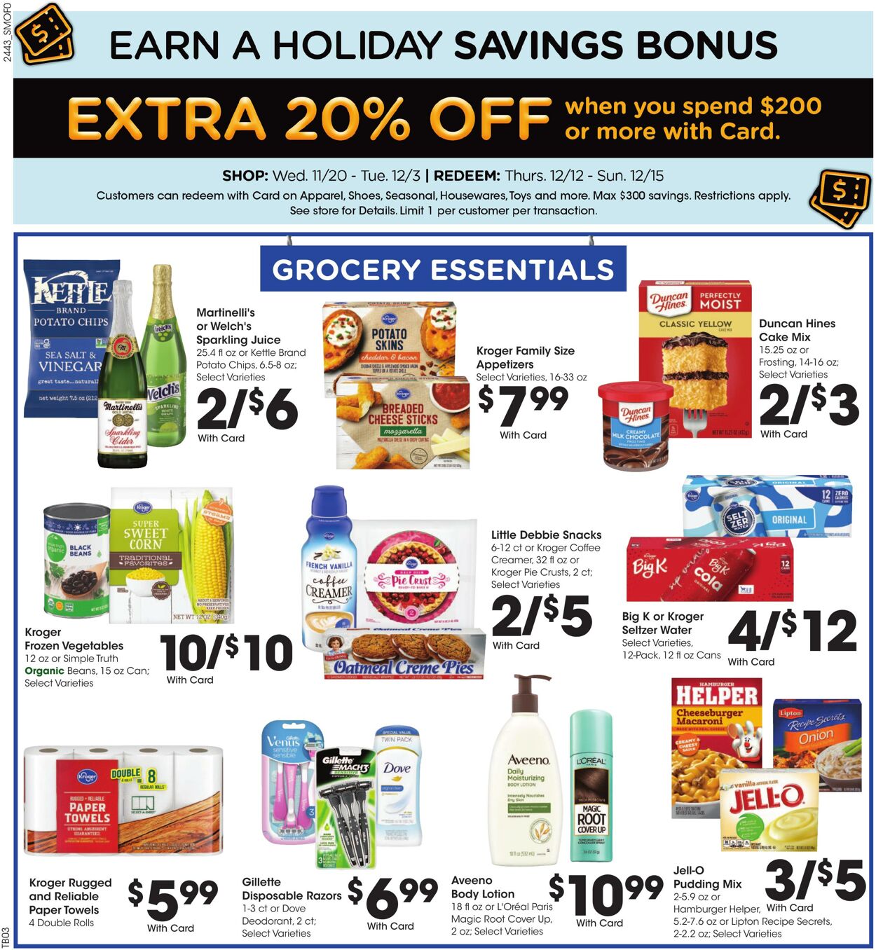 Weekly ad Smith’s Food and Drug 11/29/2024 - 12/03/2024