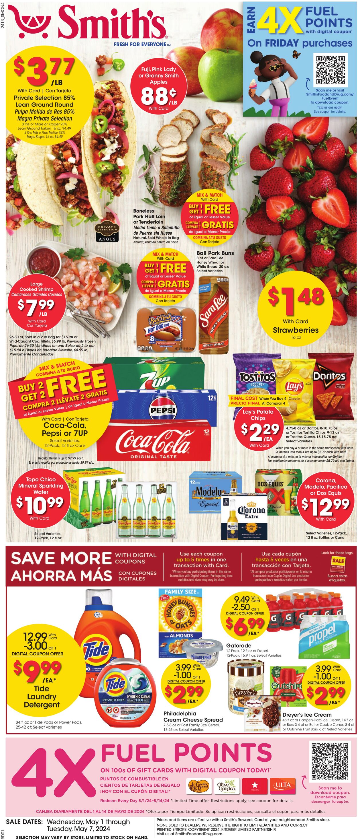 Smith’s Food and Drug Promotional weekly ads