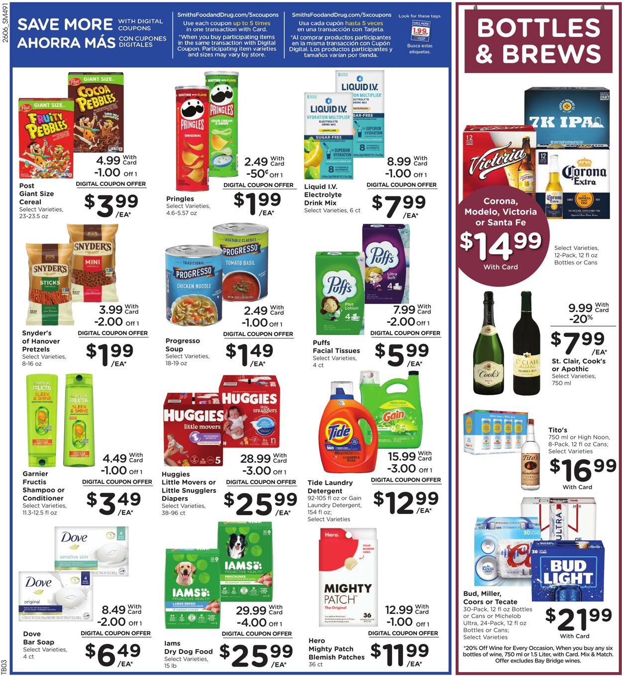 Weekly ad Smith’s Food and Drug 03/11/2026 - 03/17/2026