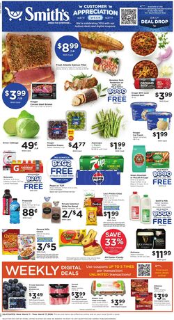 Weekly ad Smith’s Food and Drug 03/11/2026 - 03/17/2026