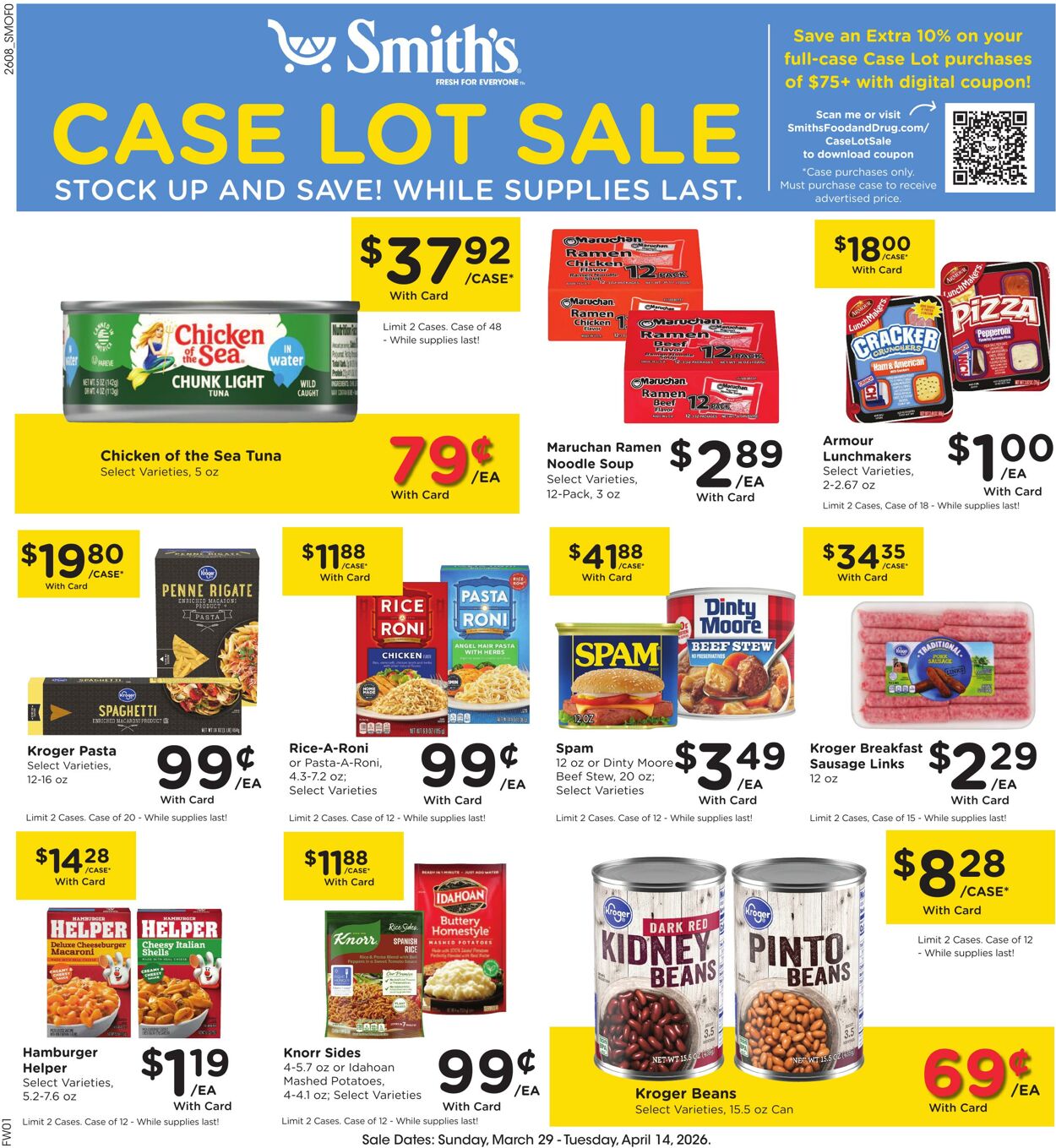Weekly ad Smith’s Food and Drug 04/01/2026 - 04/07/2026