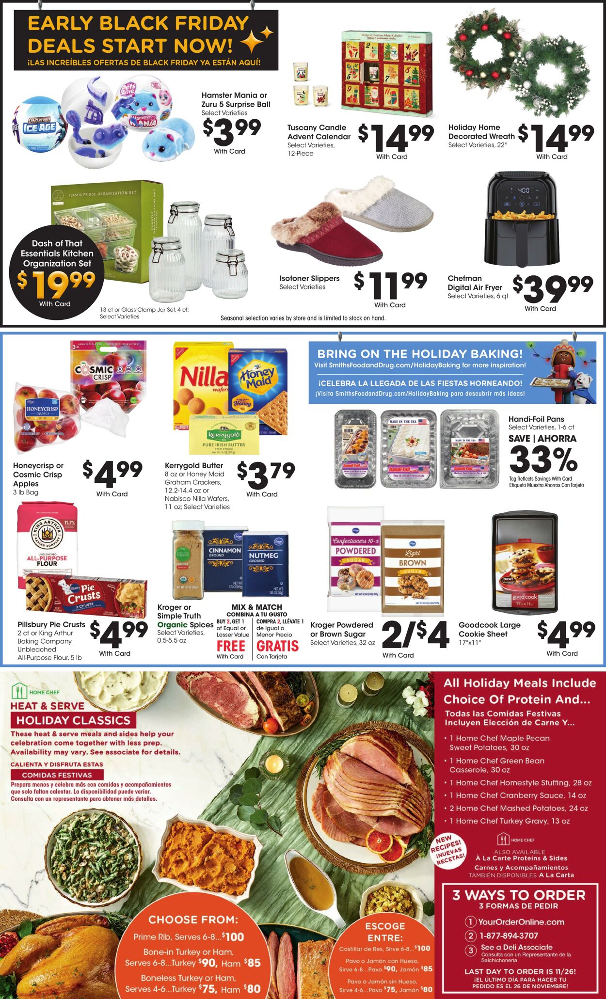 Weekly ad Smith’s Food and Drug 11/20/2024 - 11/26/2024