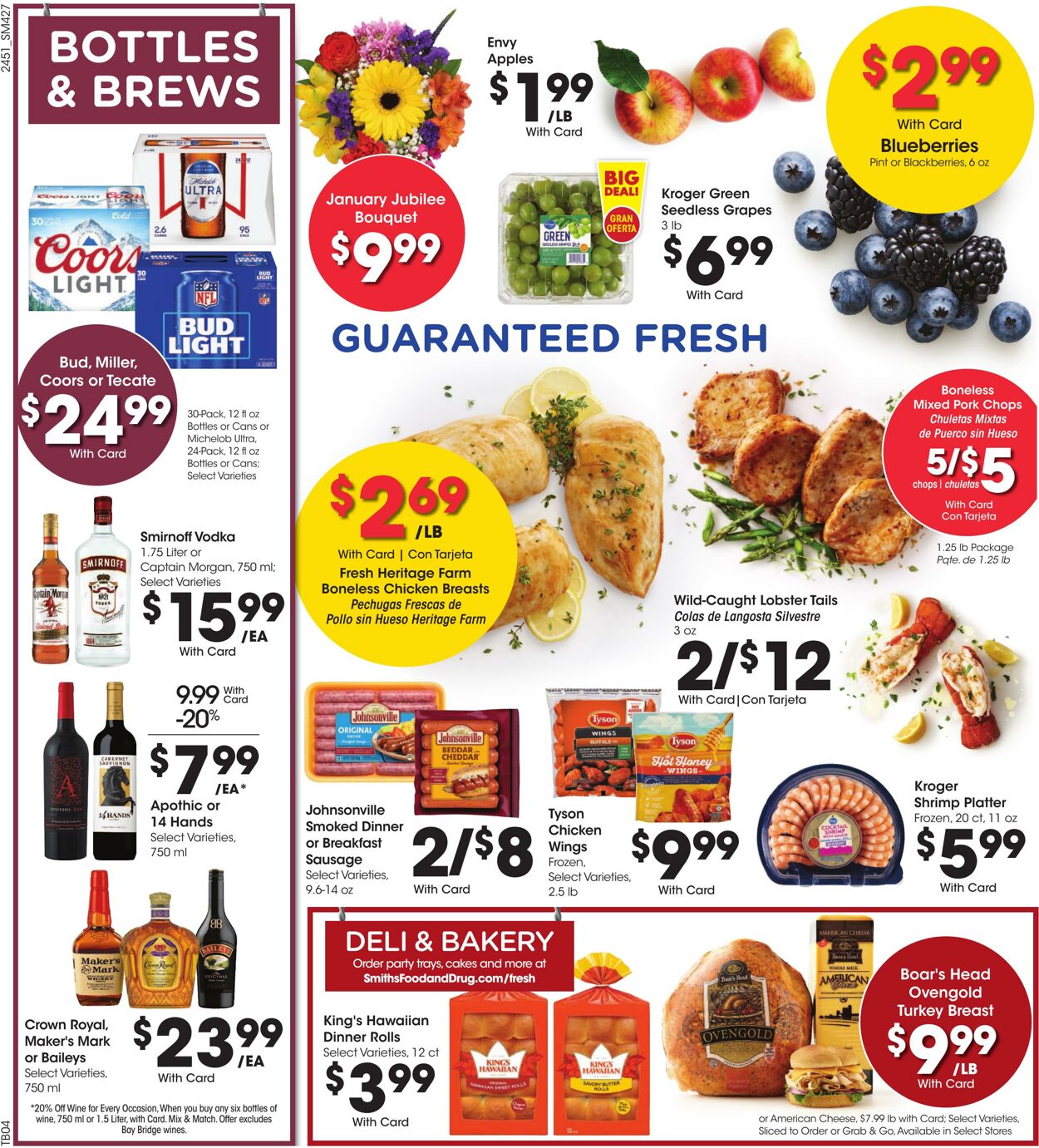 Weekly ad Smith’s Food and Drug 01/22/2025 - 01/28/2025